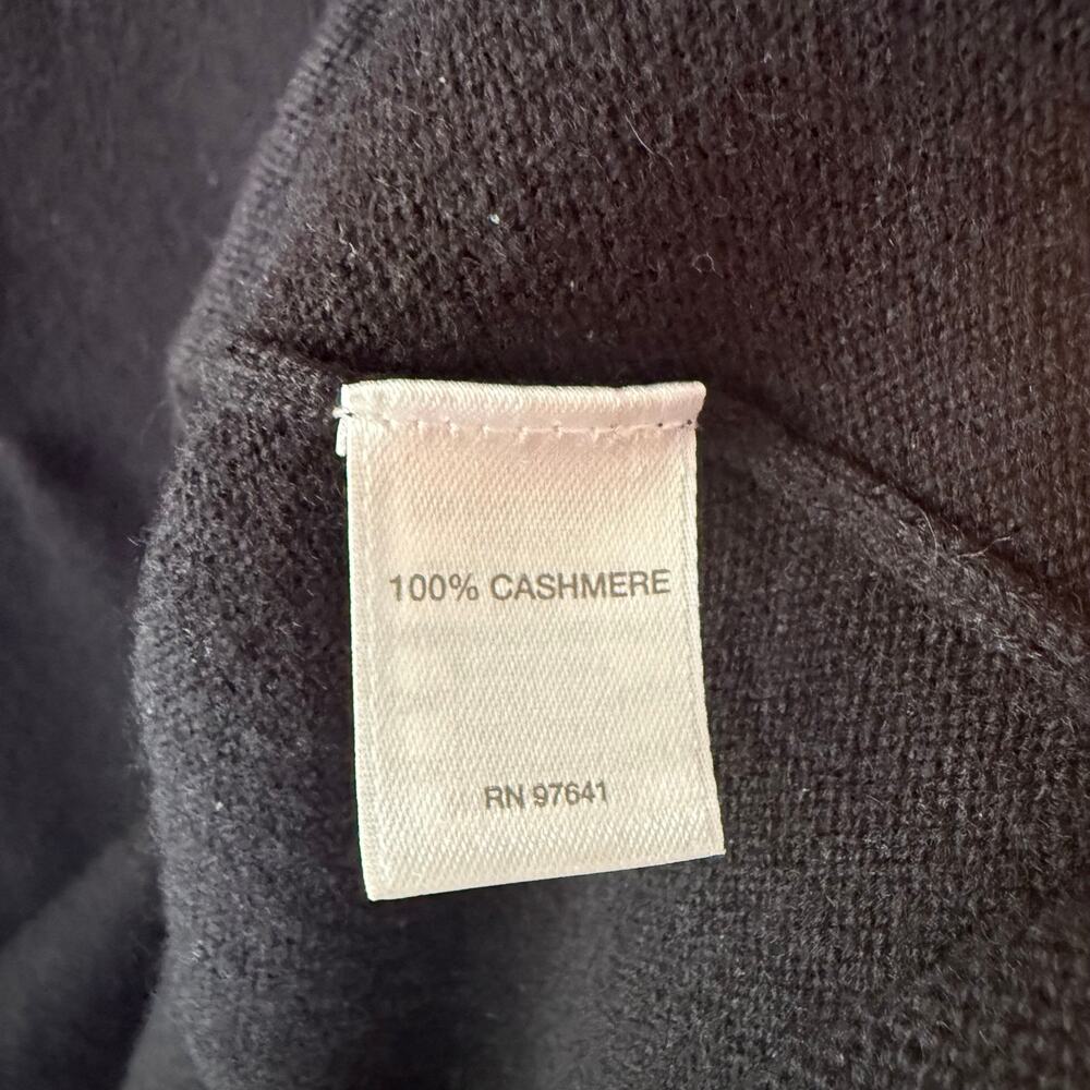 J. Jill Cashmere Black 2 pocket pullover sweater size 2X - Picture 8 of 11